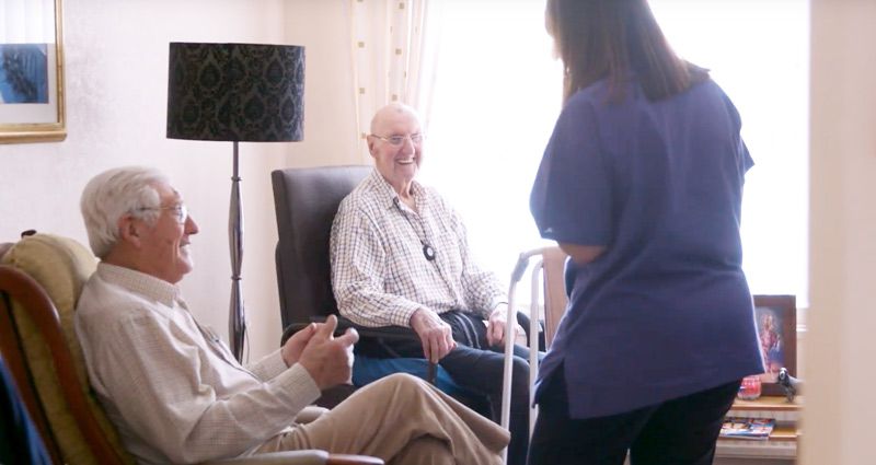 health and social care mobile working visit
