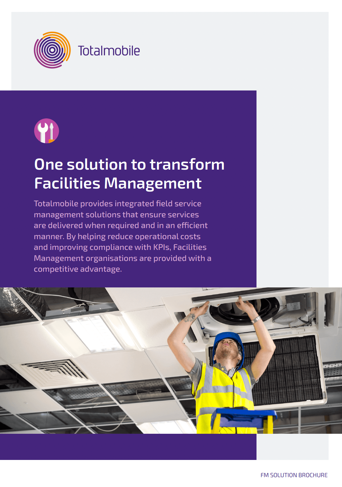 fm solution brochure cover image